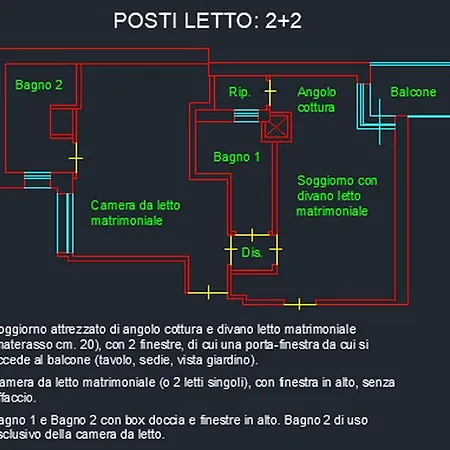 מלון דירות La Casa Di Carla פרמו