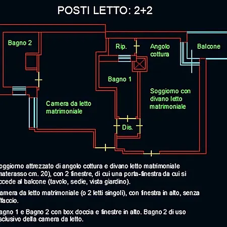 La Casa Di Carla Lägenhetshotell Fermo